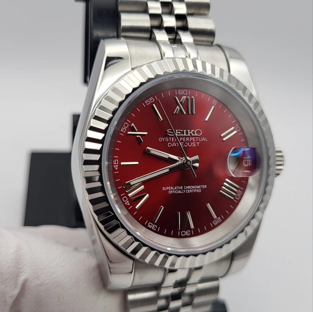 New Seiko Mod 36mm Automatic Watch